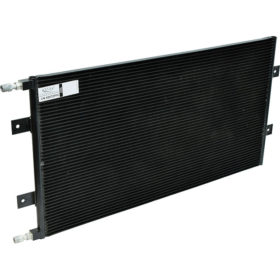 Condensers, air conditioning parts, heavy duty trucks